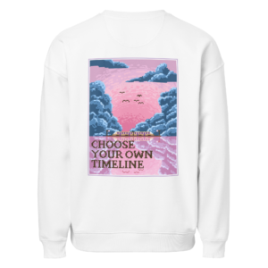 choose your own timeline pullover
